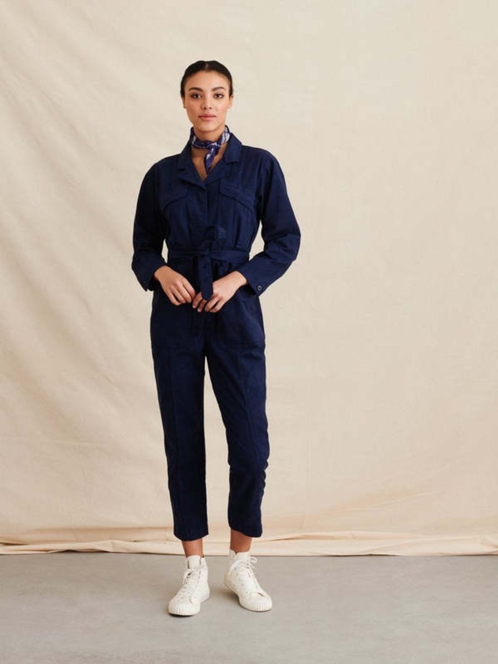Alex Mill Expedition Utility Jumpsuit in Washed Twill (Medium)